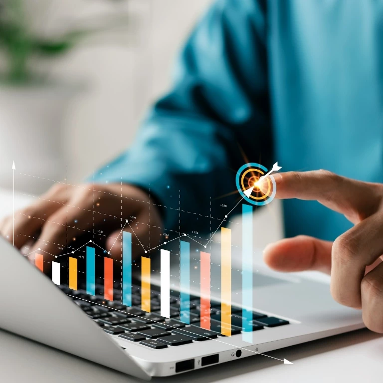 wykres w&nbsp;postaci hologramu